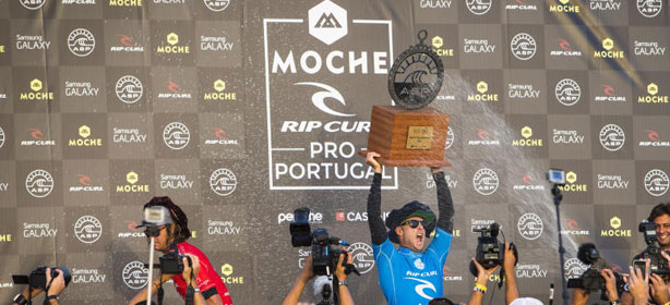 Mick Fanning gewinnt Moche Rip Curl Pro Portugal