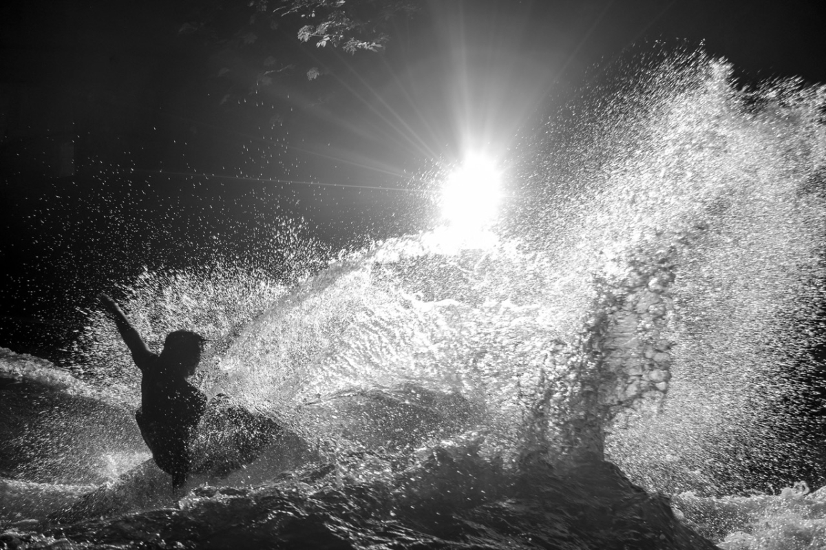 Tao Schirmacher Eisbach By Alex Frderer