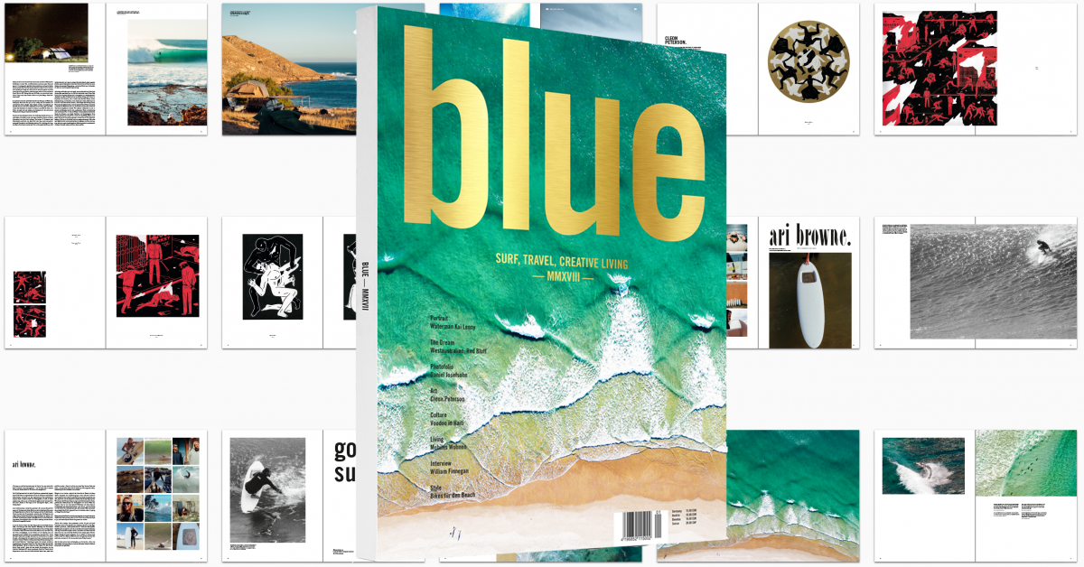 Blue Yearbook 2018 Cover Header
