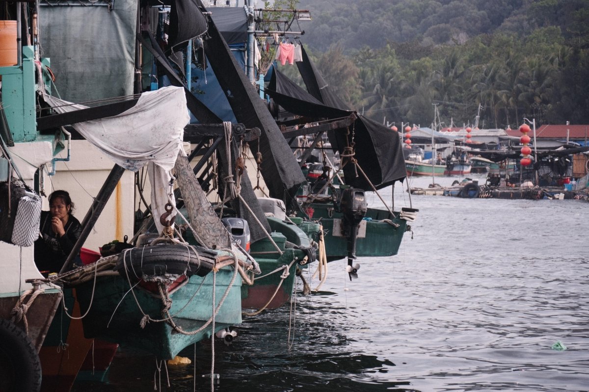 Fishing Village Hainan China