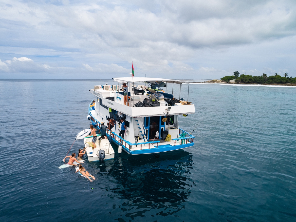Maldives Surf Sojourn Charter Boat