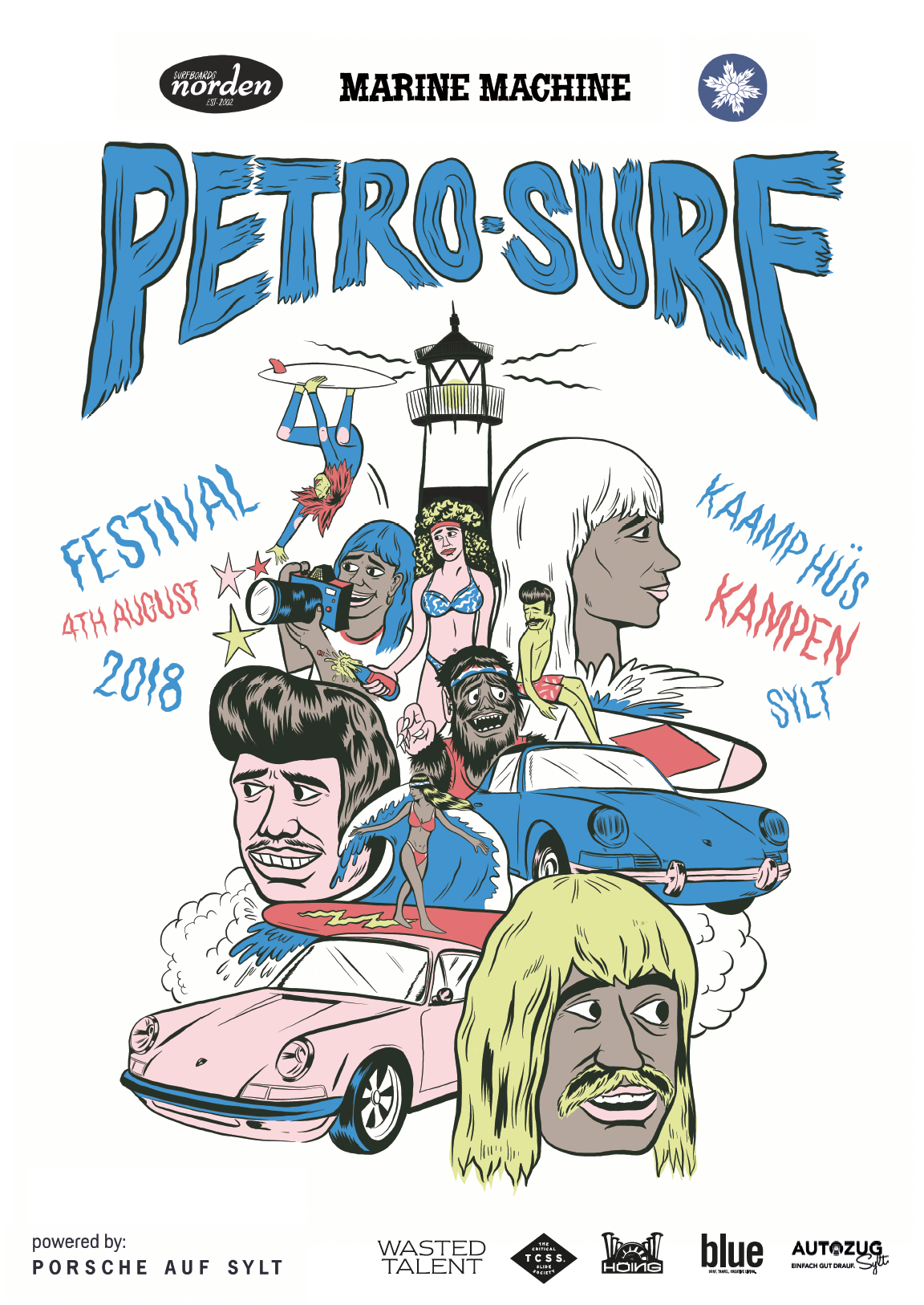 Petro Surf Event Poster