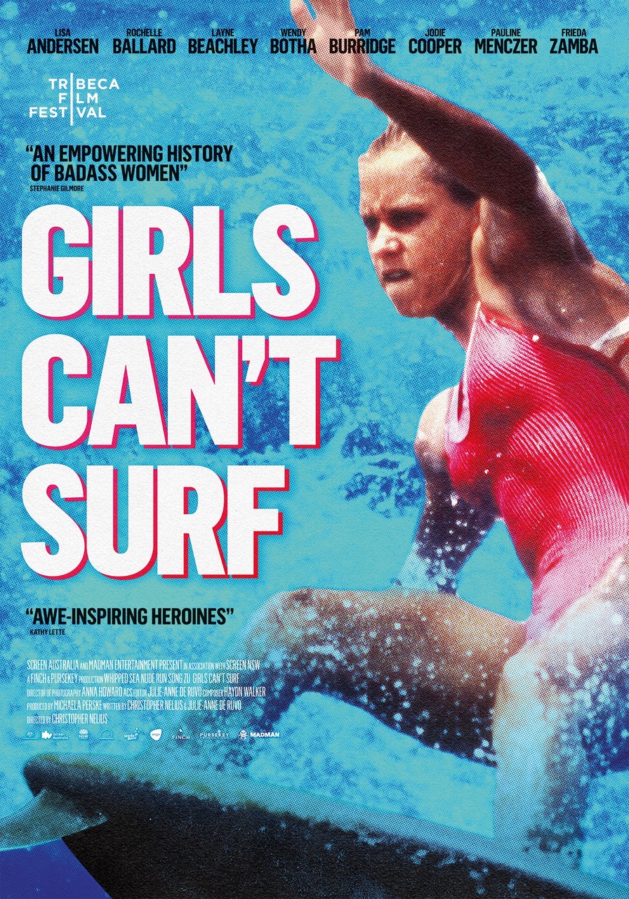 Girls can't Surf Filmposter