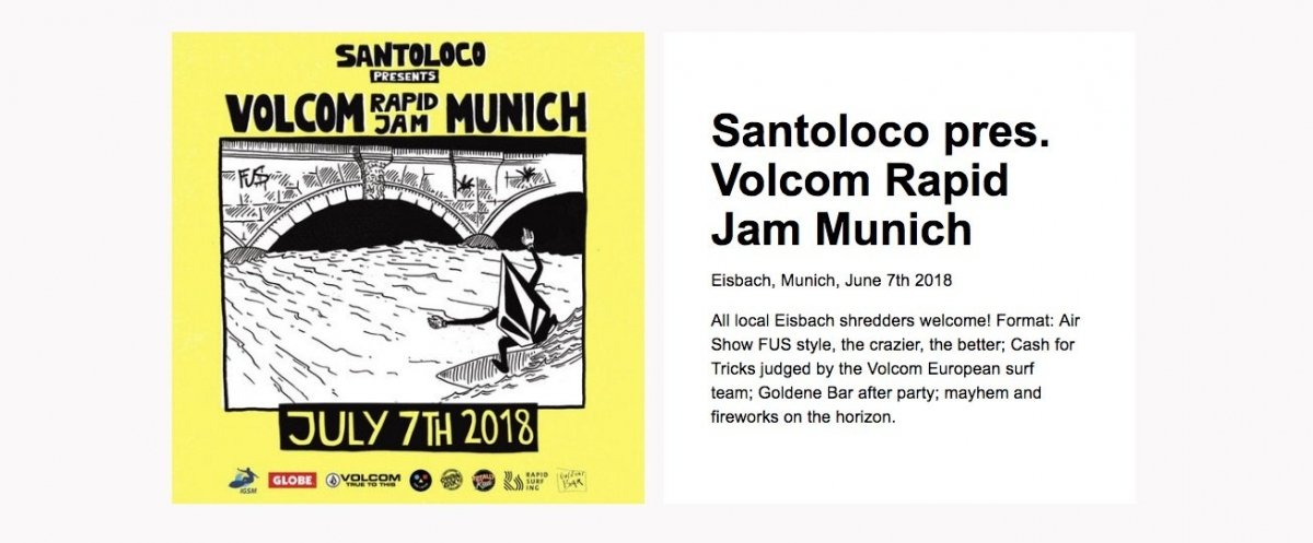 Rapid Surf Leage - Volcom Jam Munich 2018